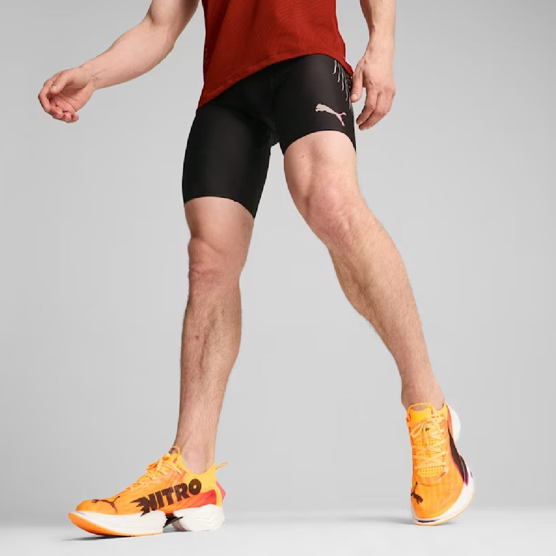 PUMA Men's Run Elite Reflective Short Tight Columbus Running Company