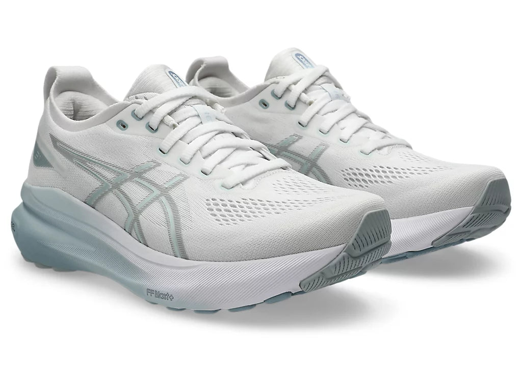 Asics gel-kayano 24 womens glacier grey/white hot sale