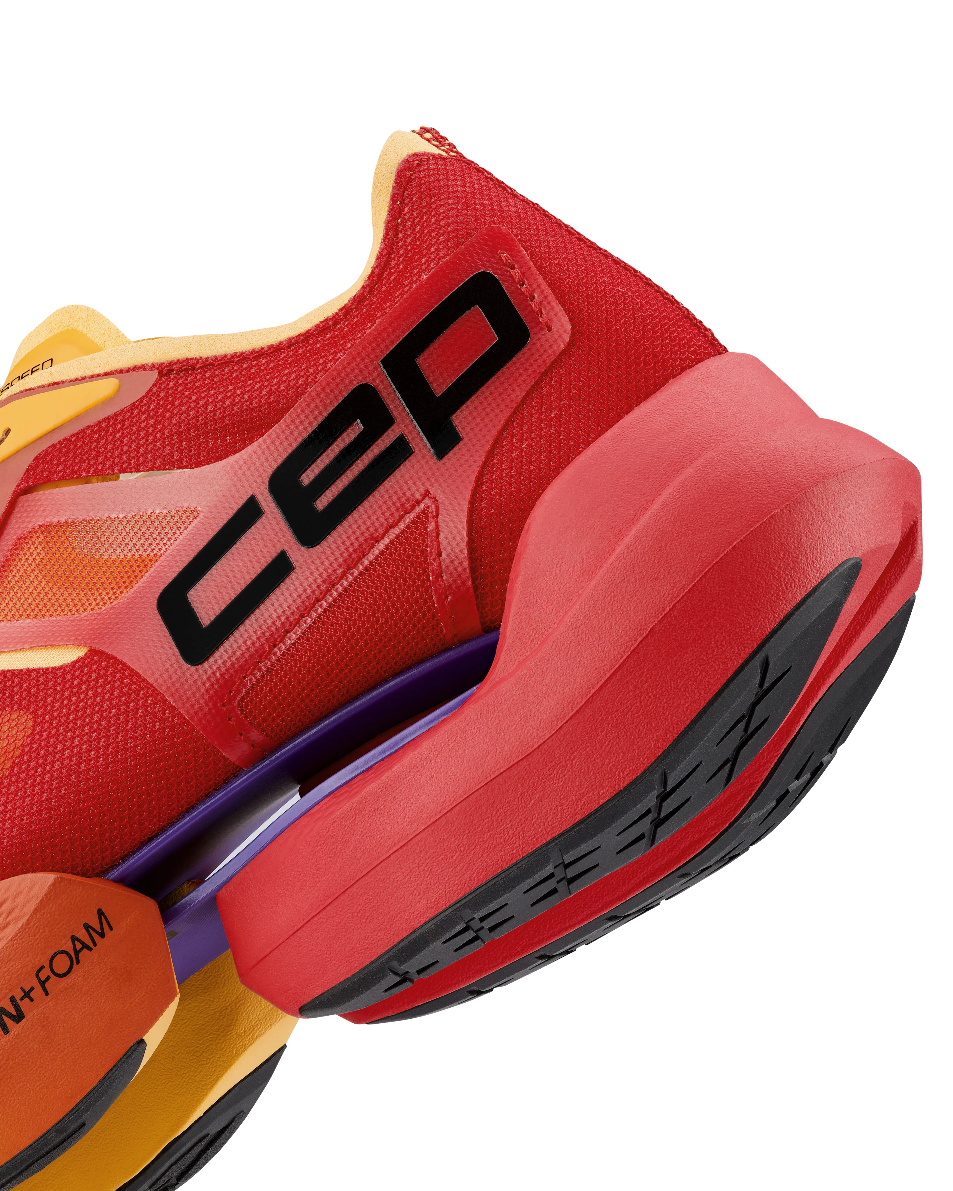 NWT CEP Men\'s Pro Run Omnispeed BowTech Running Shoes - Red/Marigold - Size 10.5 CEP-Pro-Run-Omnispeed-Bowtech-  main image 4