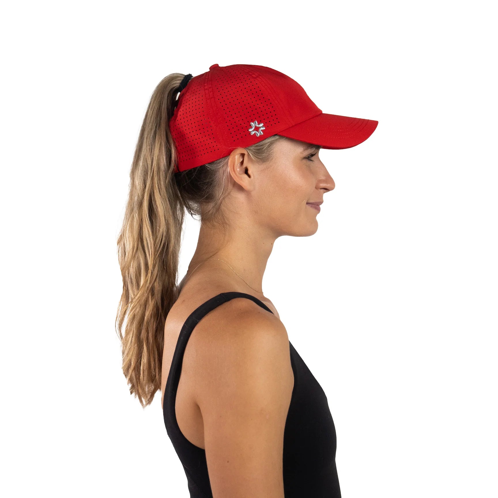 VIMHUE Red Baseball Cap with Logo VIMHUE Red Baseball Cap with Logo | Mercari main image 2
