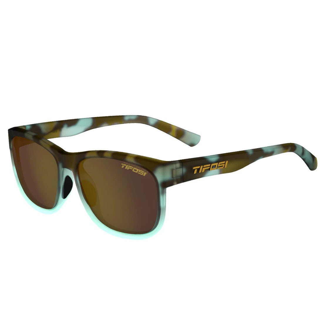 Tifosi Optics Swank XL Lunettes de soleil, Tortue bleue., taille unique